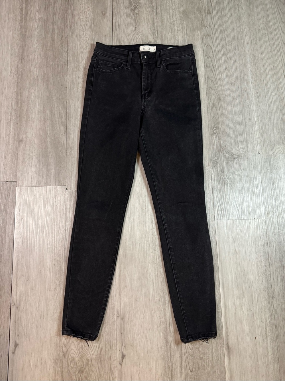 Jessica Simpson adored high rise ankle Black Skinny High Rise Jeans size 26